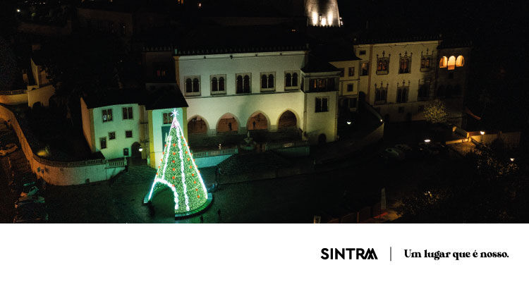 Magia e luz invadem Sintra com a iluminação de Natal
