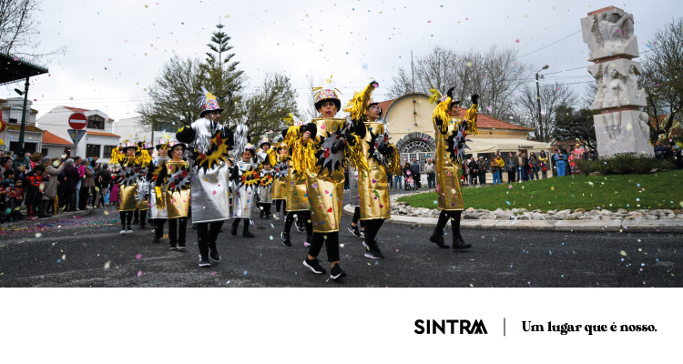 Carnaval em Sintra com desfiles, bailes e animação nas ruas