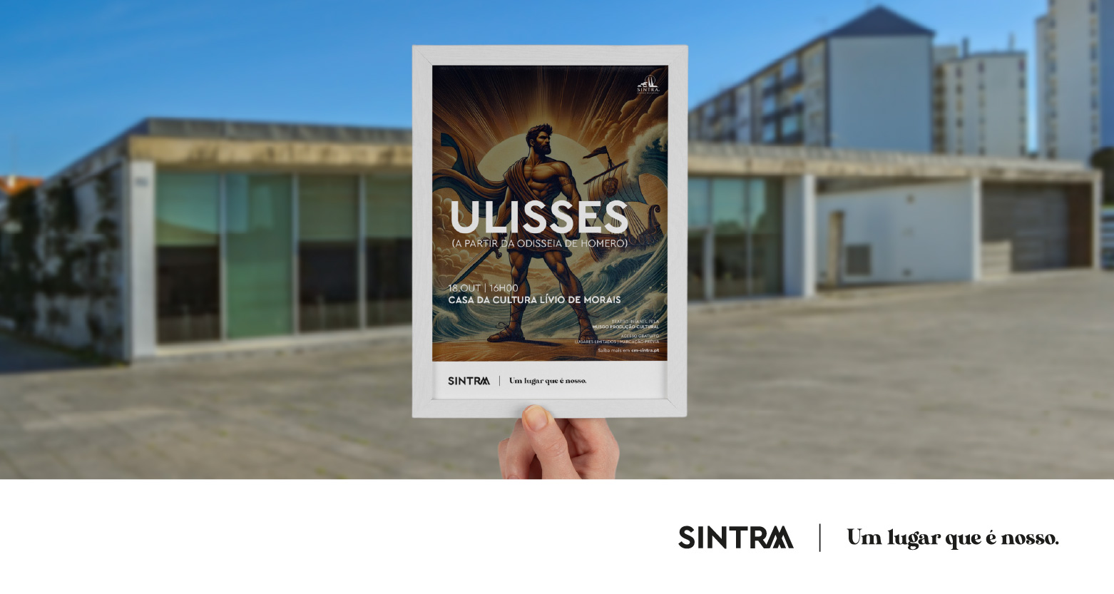 Casa da Cultura em Mira Sintra acolhe espetáculo gratuito sobre a Odisseia de Ulisses