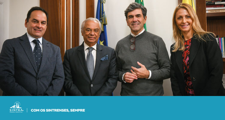 Marco Almeida reúne com Rede Aga Khan para avançar projeto do Parque Ecológico Adraga-Praia Grande