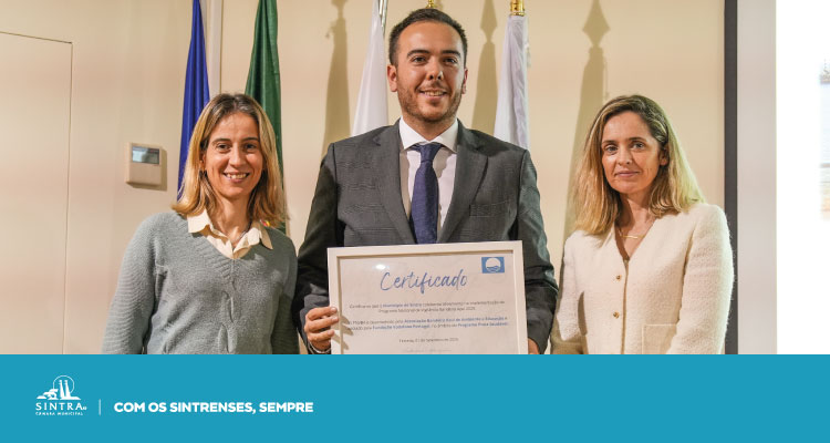 Sintra distinguida pelo Programa Nacional de Vigilância da Bandeira Azul