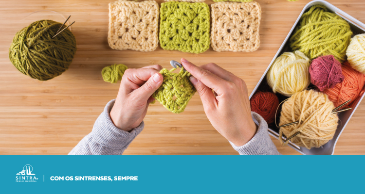 FabLab Sintra promove workshop de iniciação ao crochet granny square
