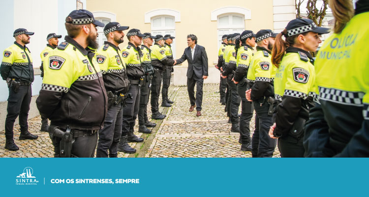 Sintra assinala 25 anos da Polícia Municipal 