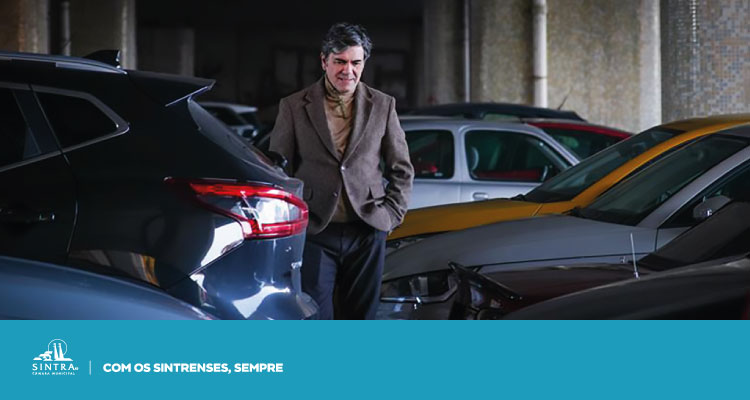 Marco Almeida acompanha requalificação do parque de estacionamento da estação de Queluz