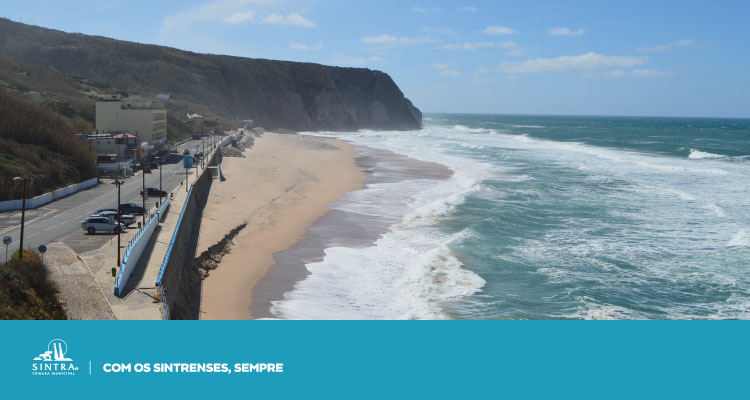 AVISO | Praia Grande e Praia das Azenhas do Mar interditadas devido à depressão Kristin