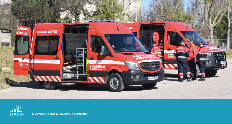 Sintra apoia Bombeiros Voluntários de  Algueirão - Mem Martins