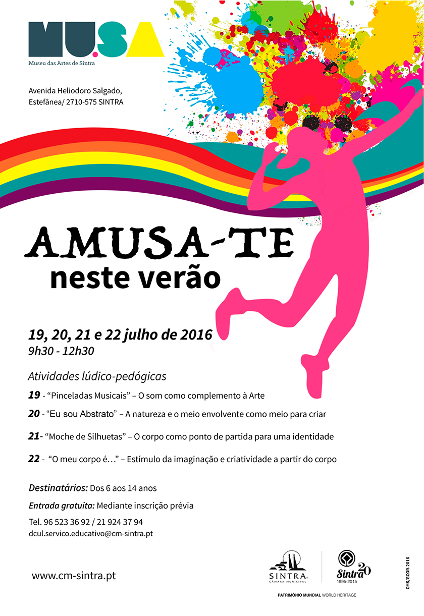 amusa-te cartaz