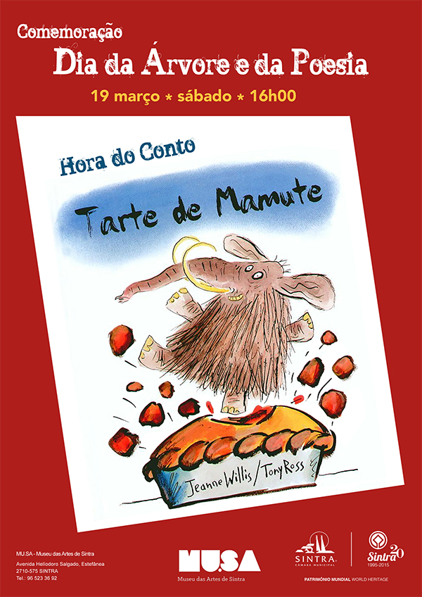 cartaz tarte mamutes