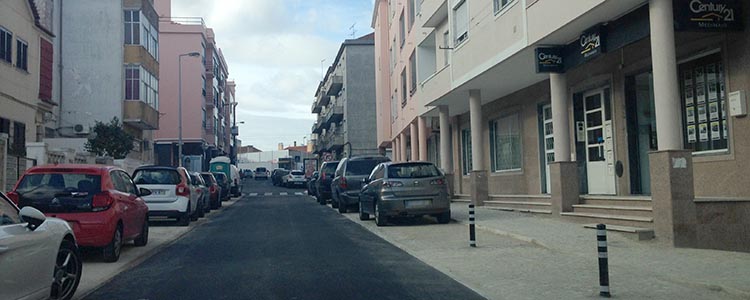 Rua Horta de Fanares após a intervenção 1