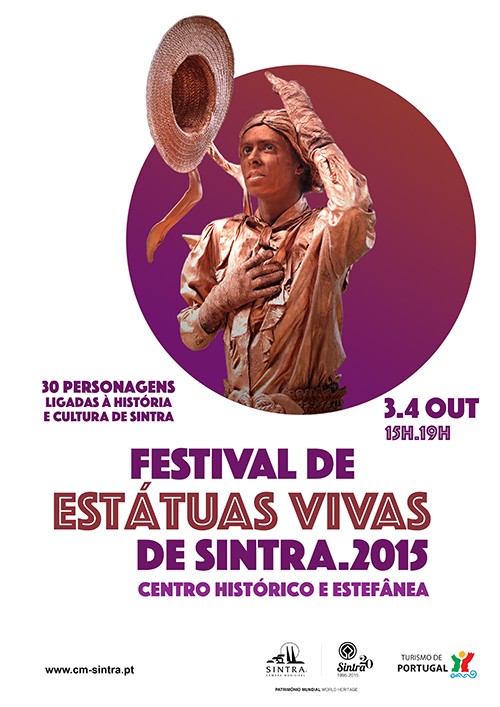 CARTAZ ESTATUAS VIVAS